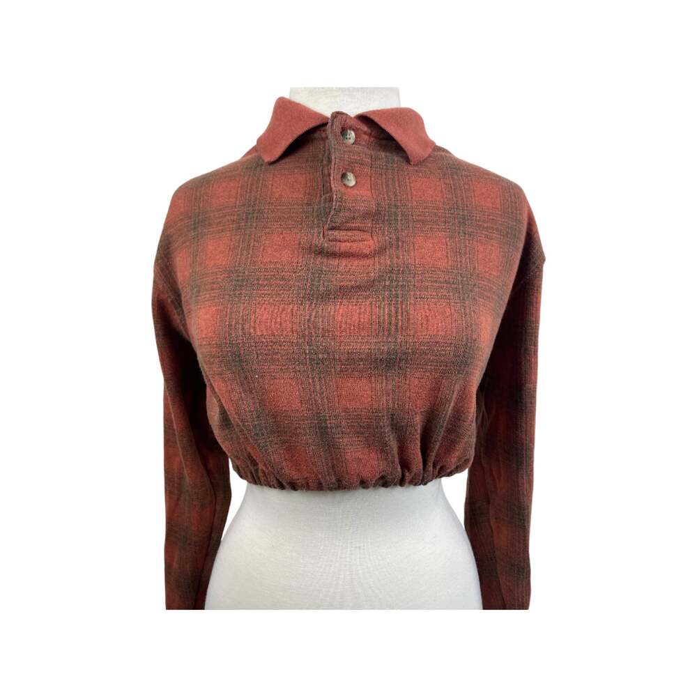 y2k plaid crop top | gilmore girls inspo | fall outfits | custom reworked fits